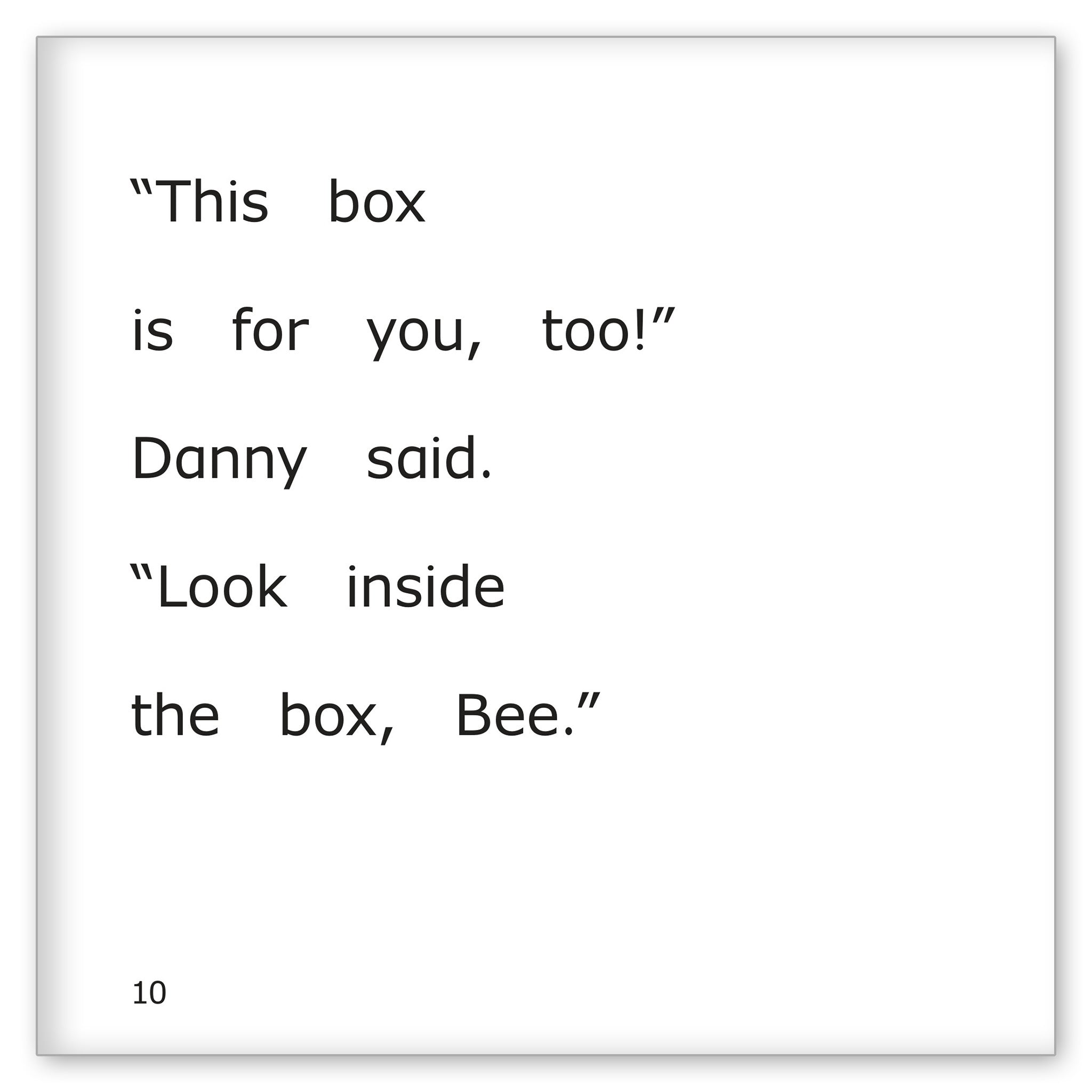 A Birthday for Danny's Bee