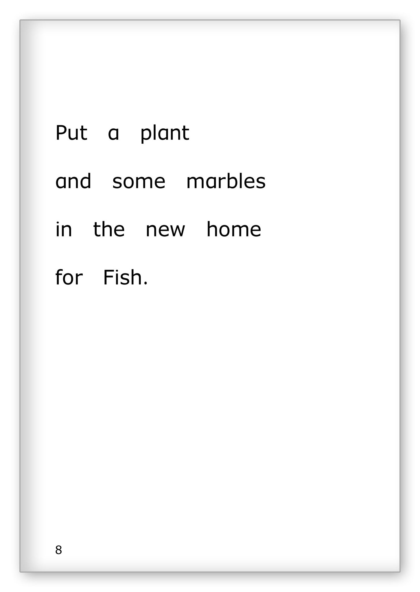 A New Home for Fish
