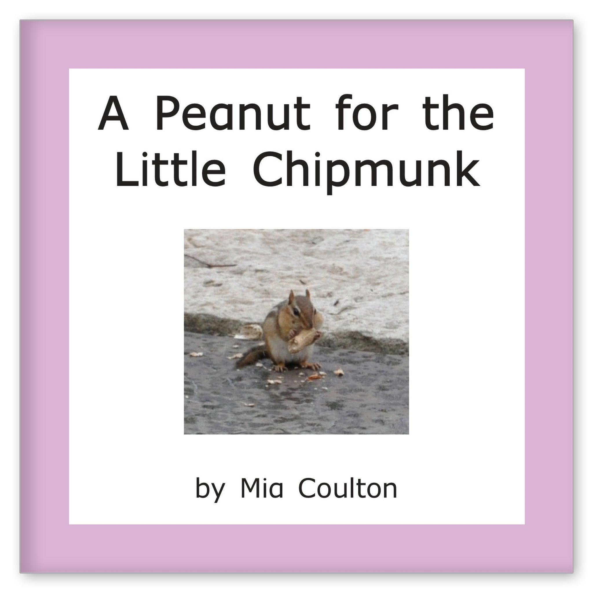 A Peanut for the Little Chipmunk from Danny and Grandma Ruth Books