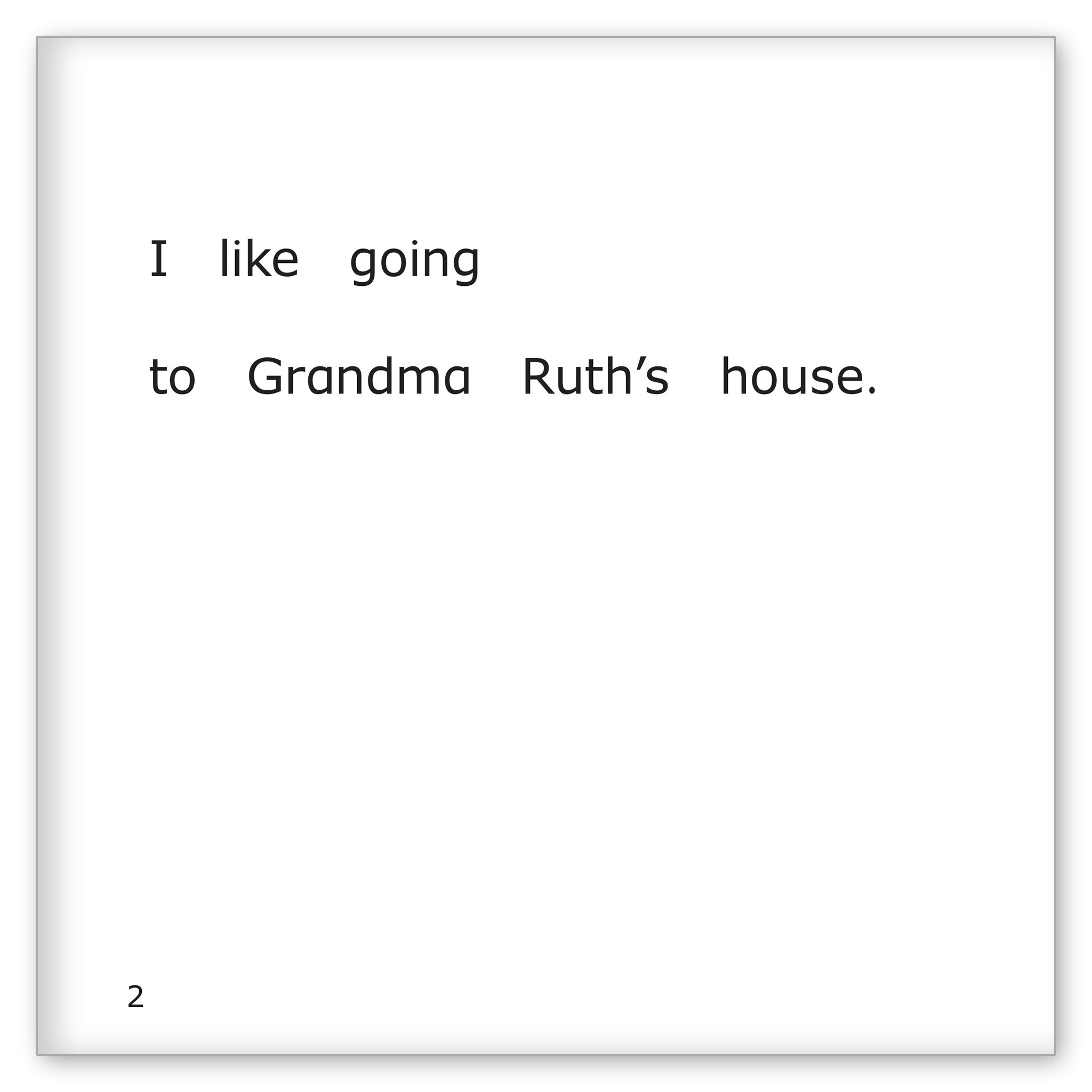 At Grandma Ruth's House