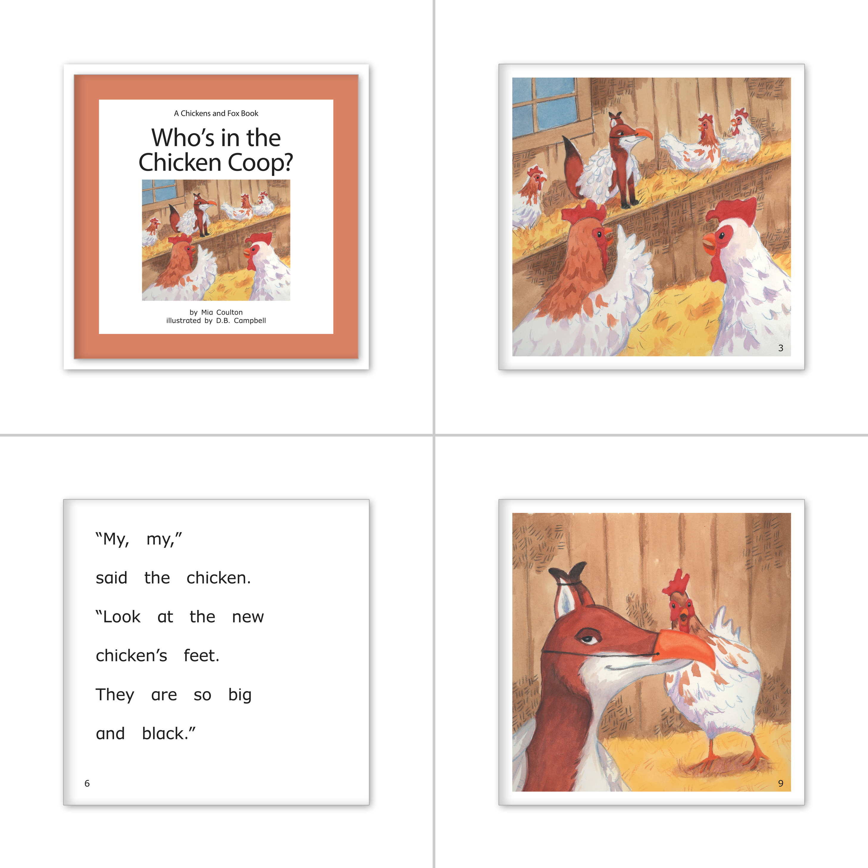 Chickens and the Fox Set