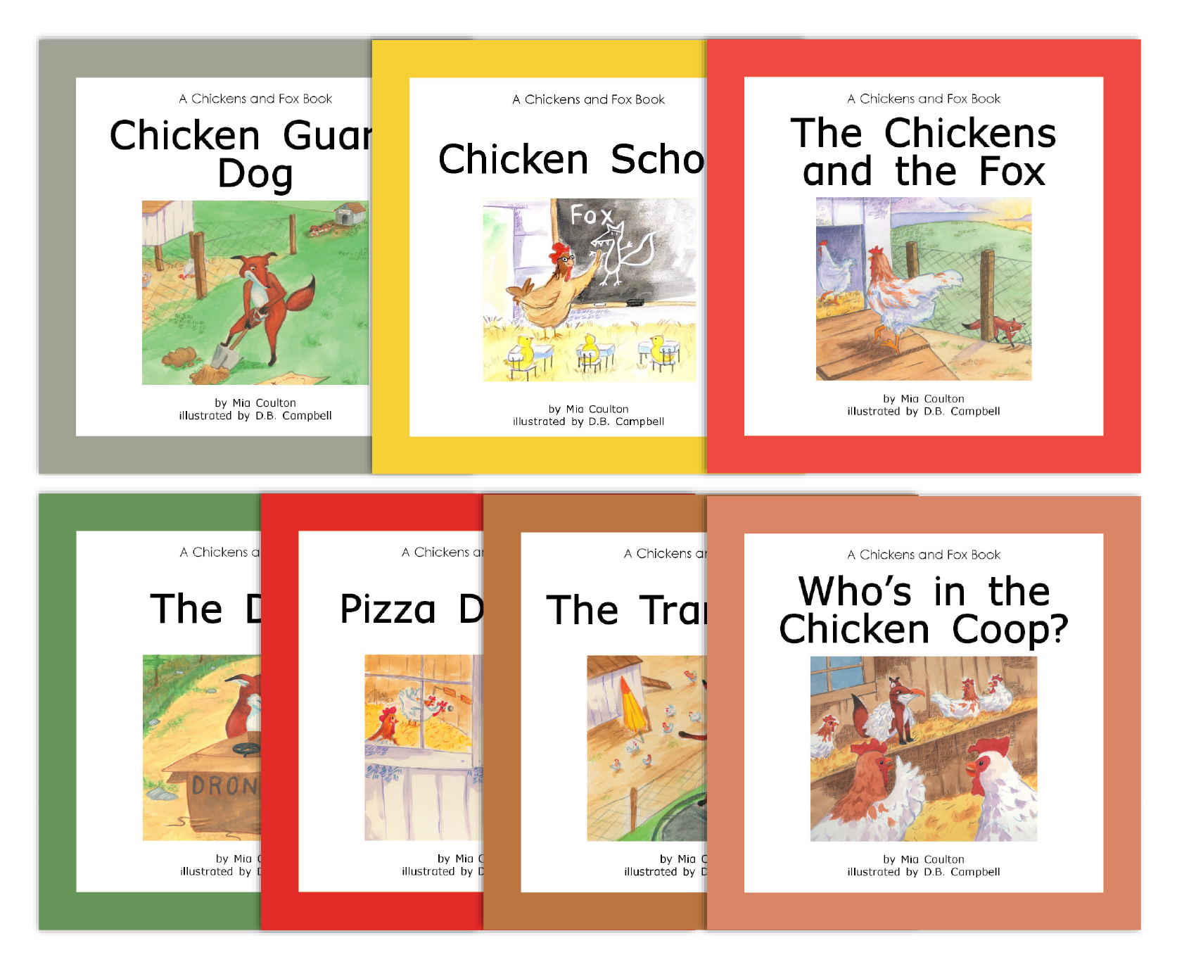Chickens and the Fox Set from Chickens and the Fox, Down on the Farm Set