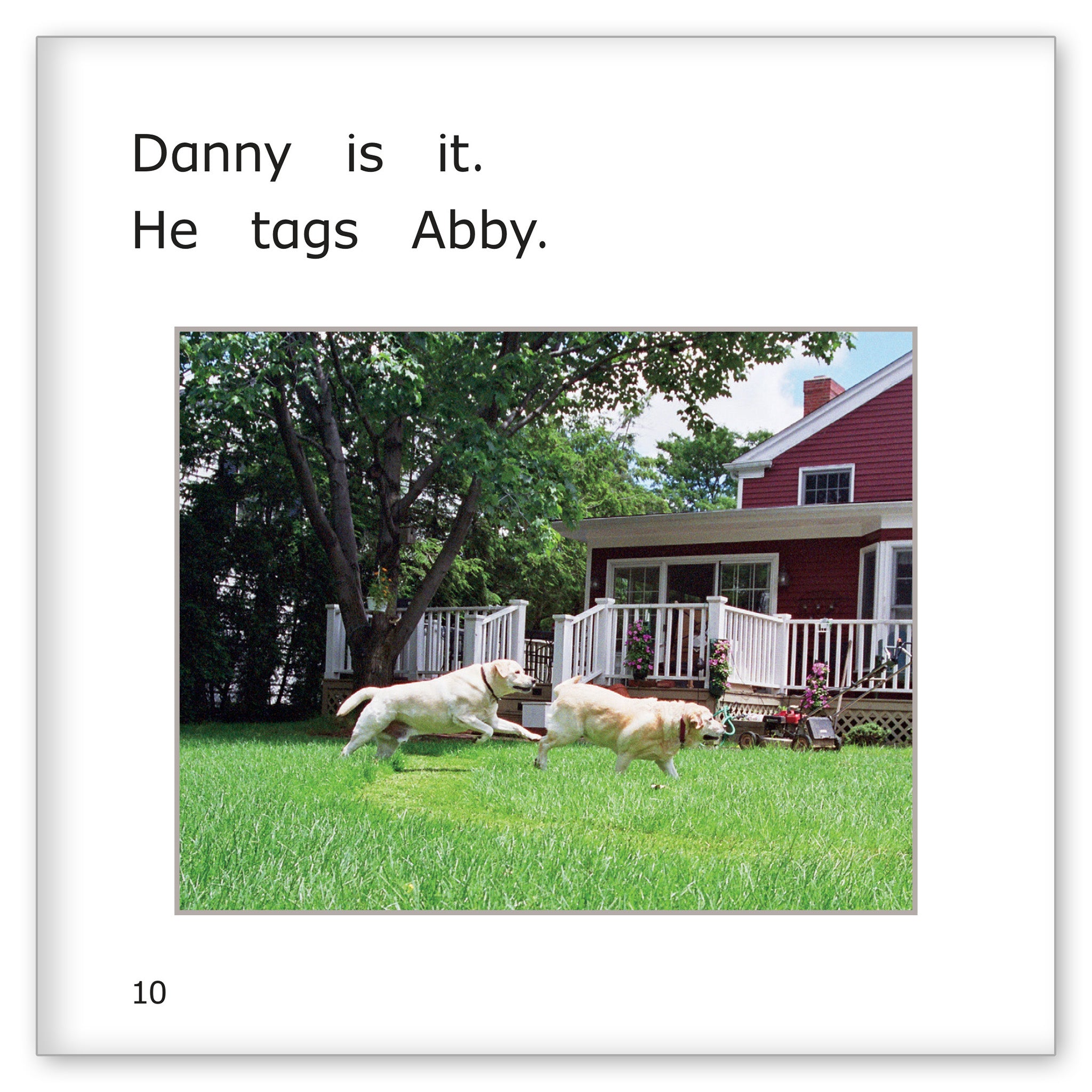 Danny and Abby Play Tag
