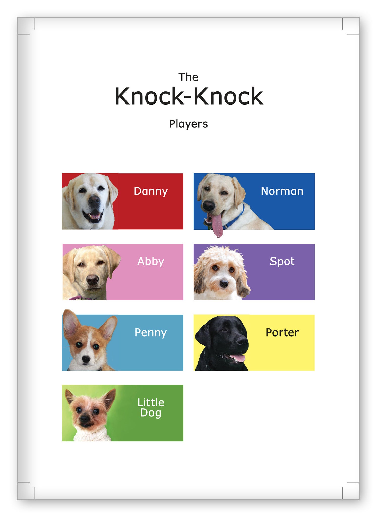 Danny and Norman's Favorite Knock Knock Jokes