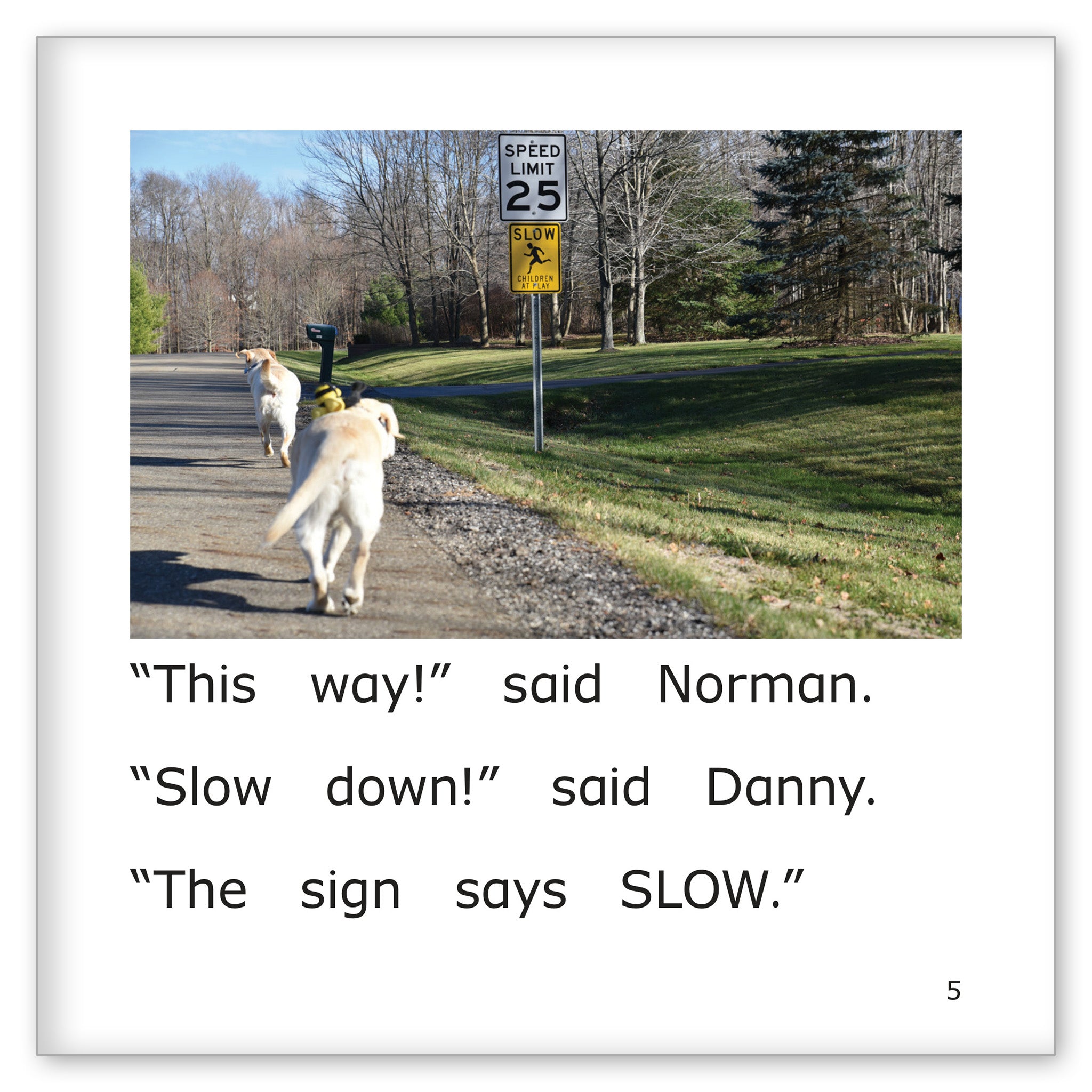 Danny Follows the Signs