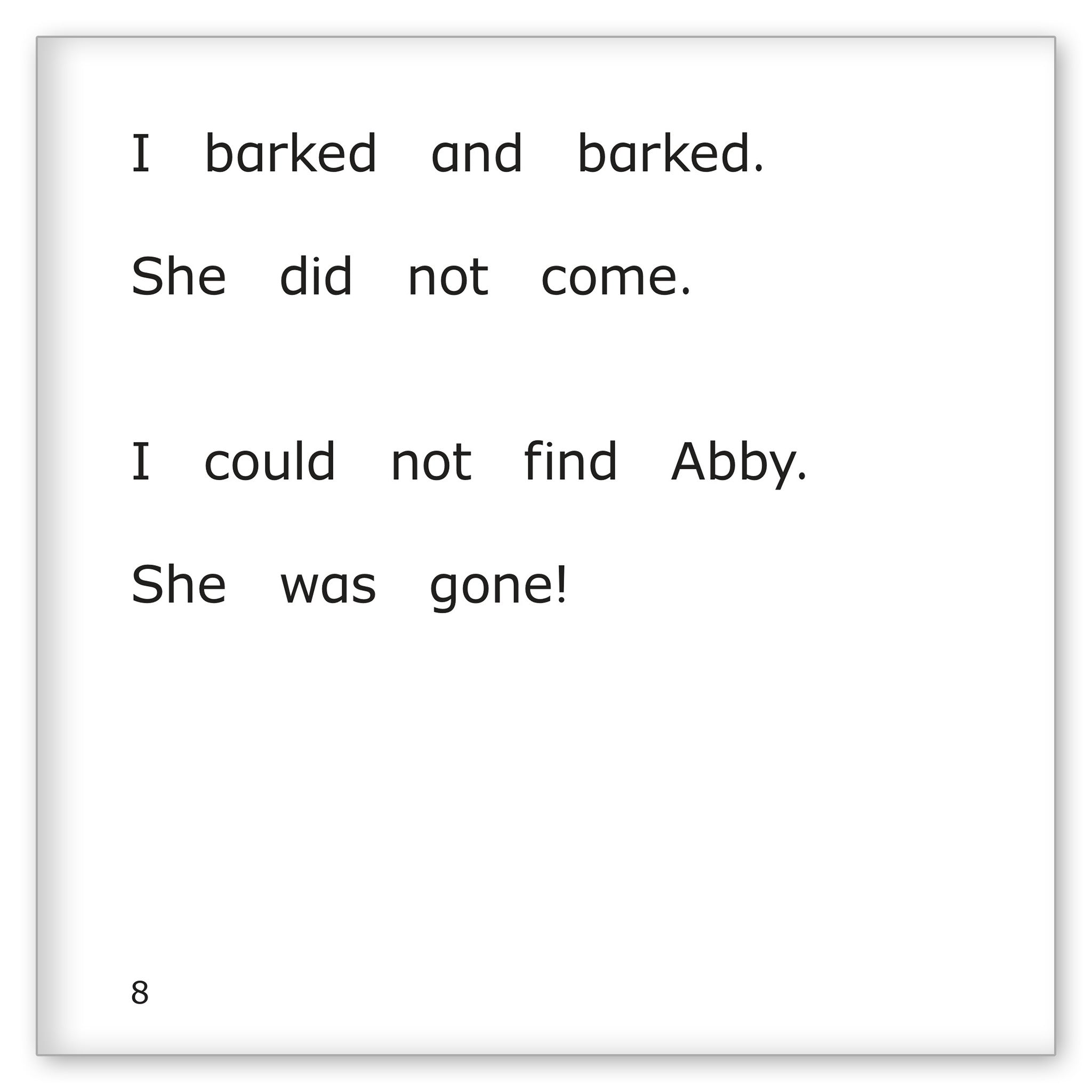 Danny Looks for Abby