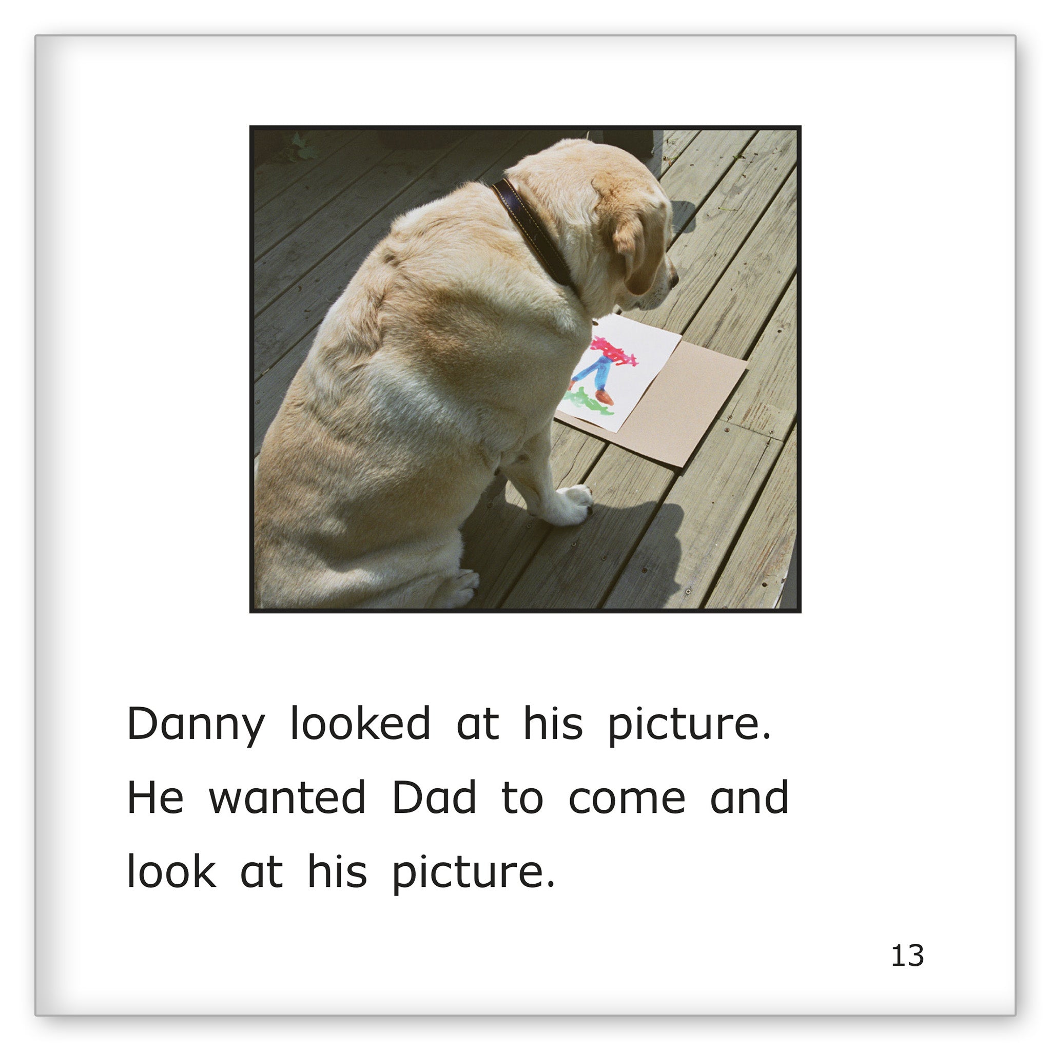 Danny Paints a Picture