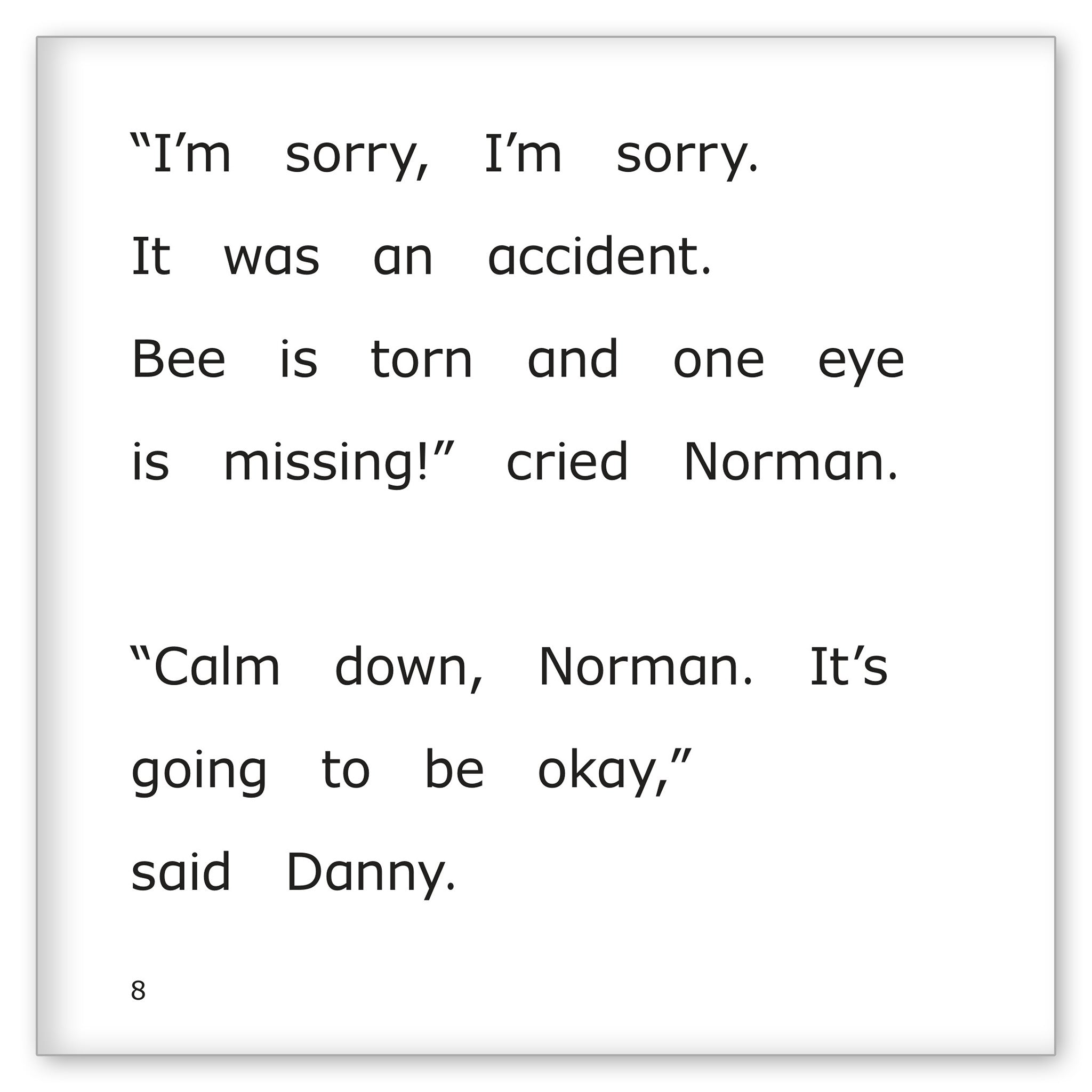 Danny's Bee Goes to the Hospital