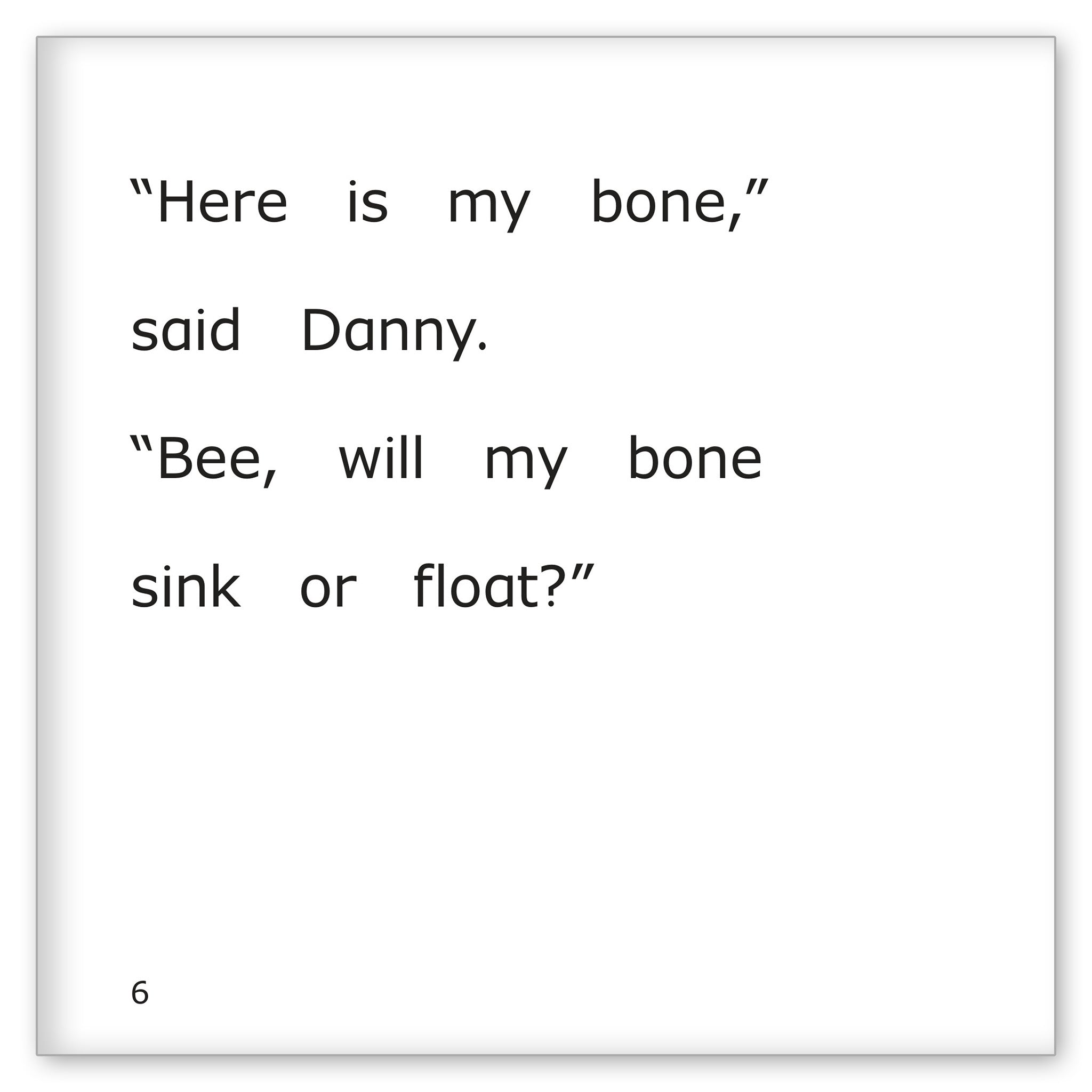 Danny's Game of Sink or Float