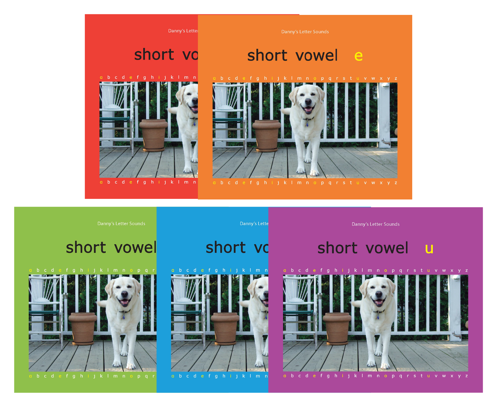 Danny's Letter Sounds - Short Vowels Set from Danny's Letter Sounds