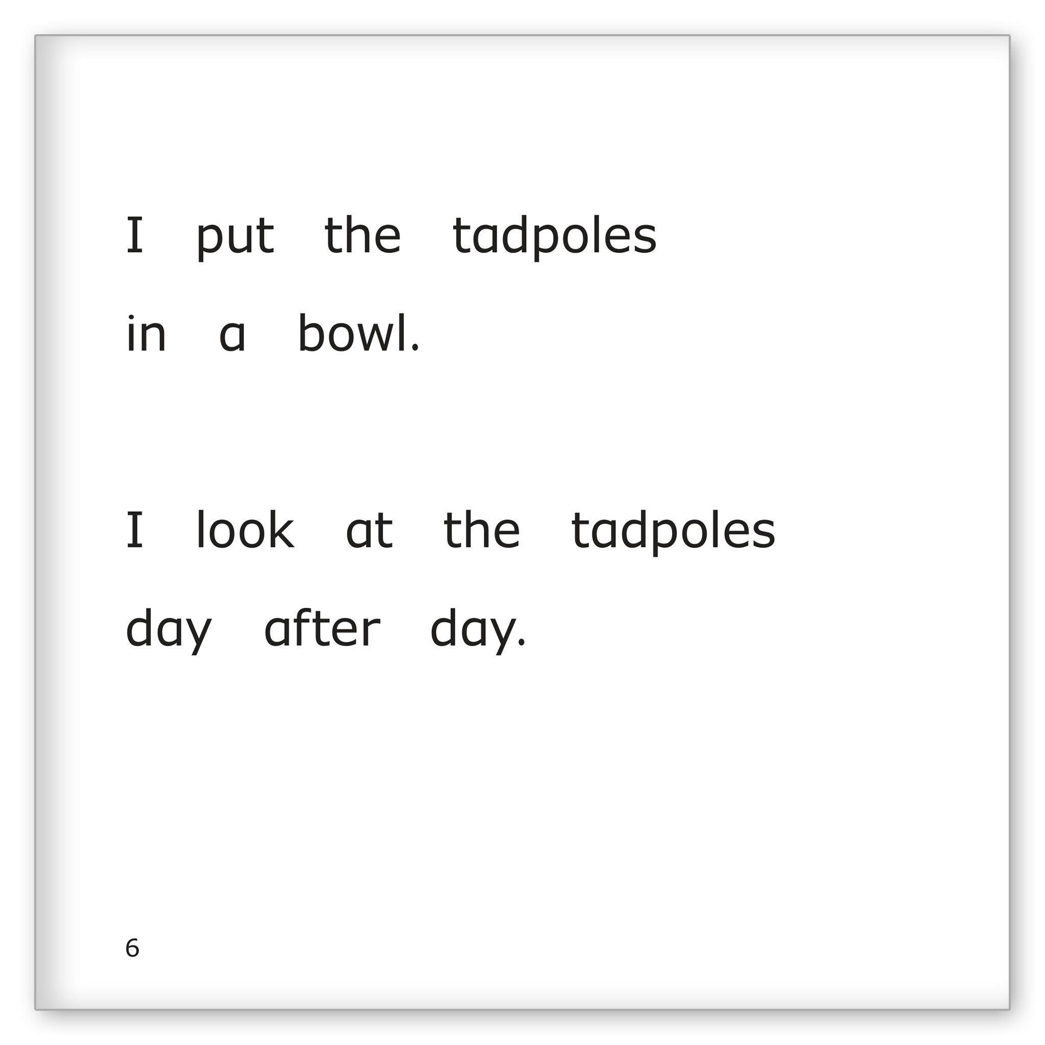 Danny's Tadpoles