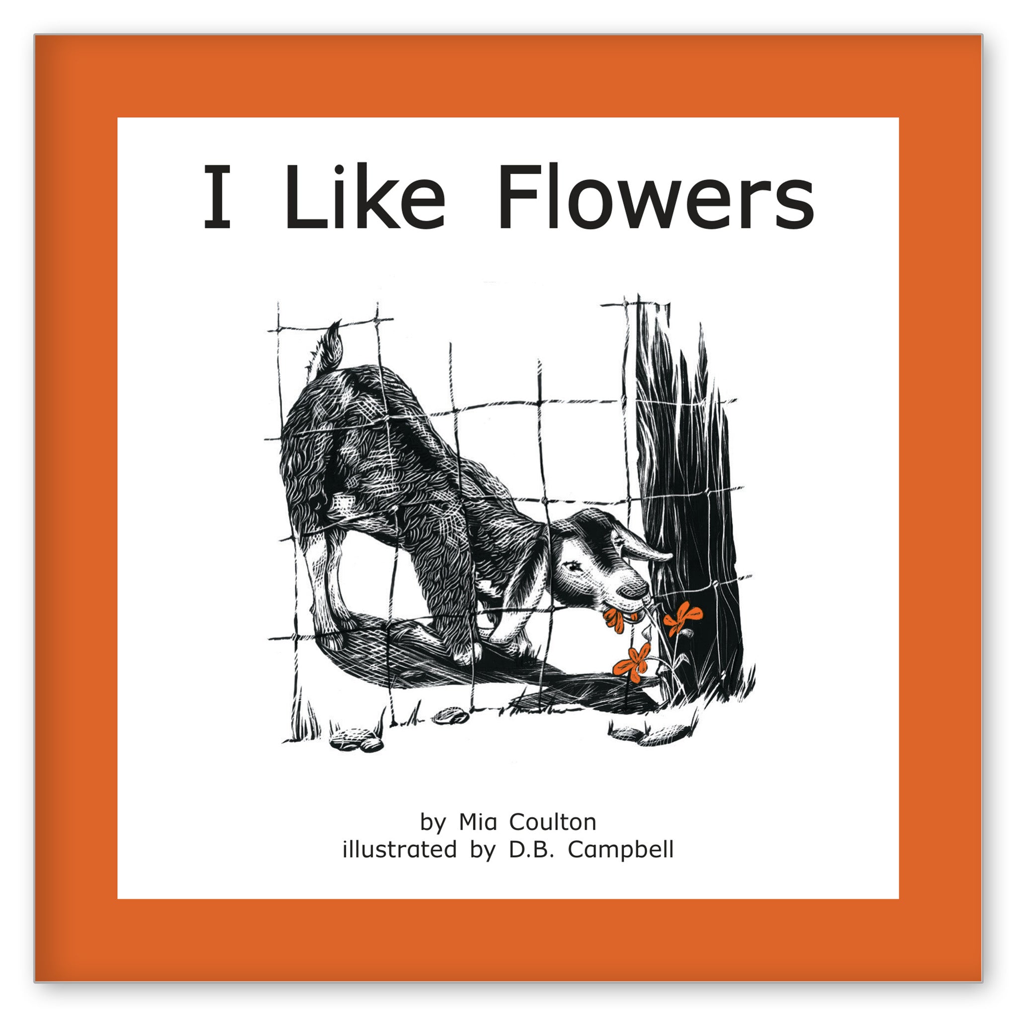 I Like Flowers from Down on the Farm Set