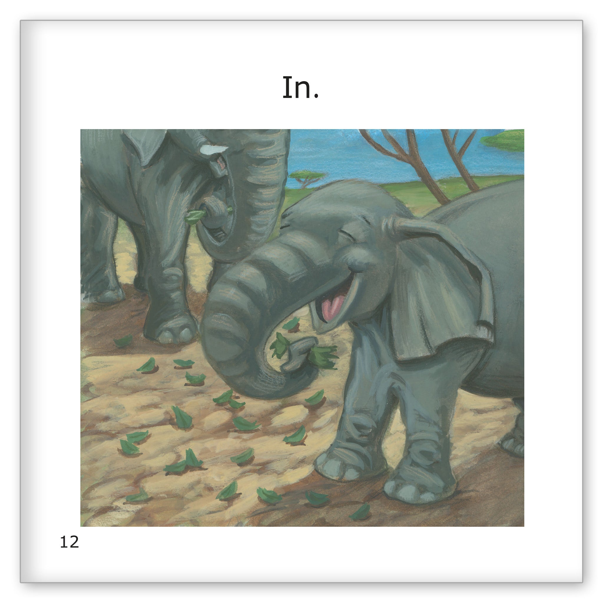 Lunch for Baby Elephant