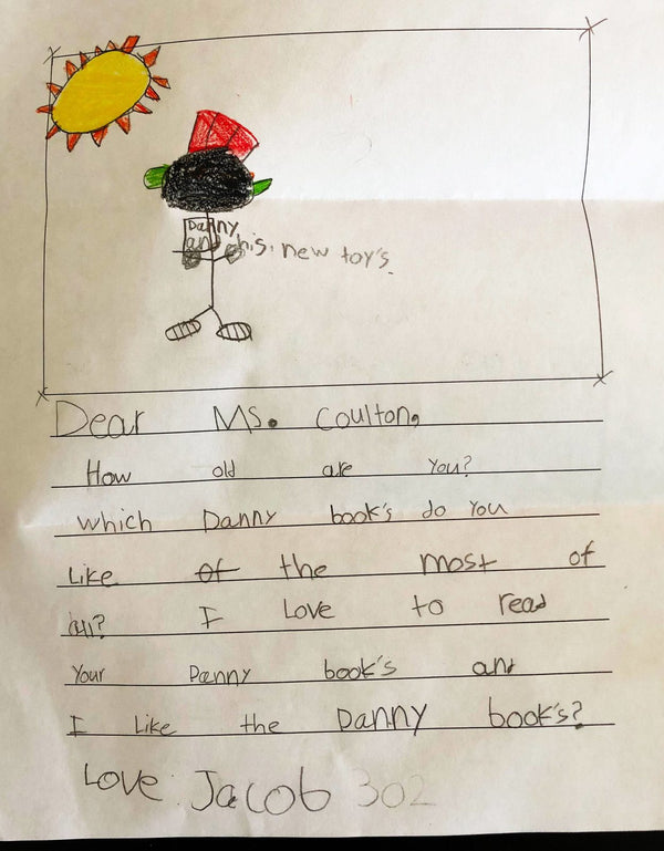 Handwritten note from Jacob