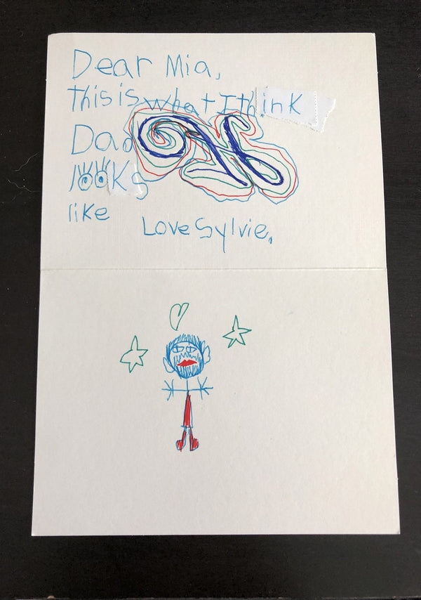 Handwritten note from Sylvie