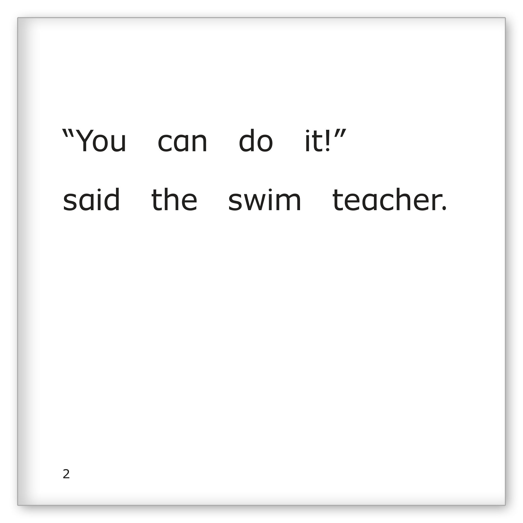 The Swim Lesson
