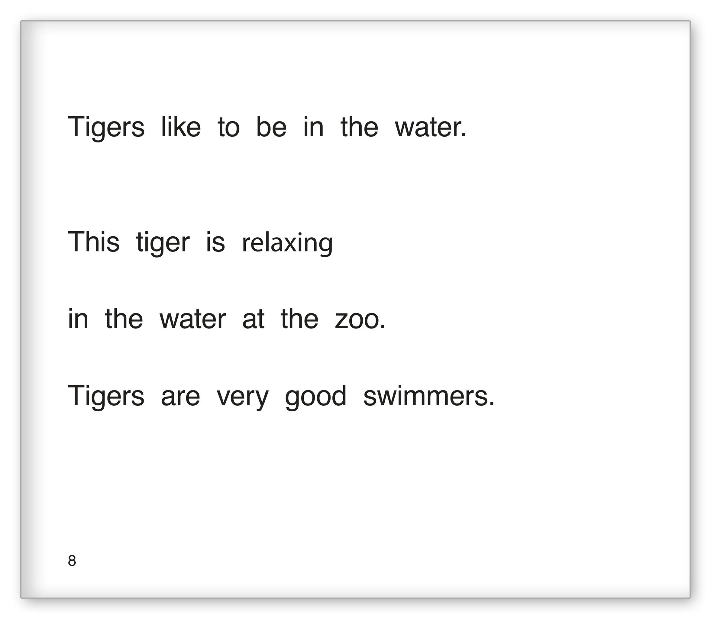 Tigers at the Zoo